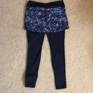 Athleta skirted leggings